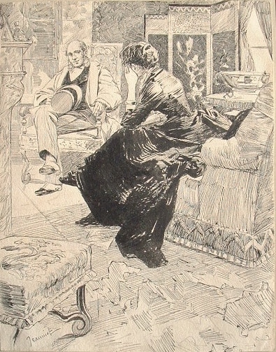 Eau-forte de Pierre Georges Jeanniot